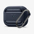 ACS05482 - Apple AirPods Pro 2 Case Rugged Armor in matte black showing the front